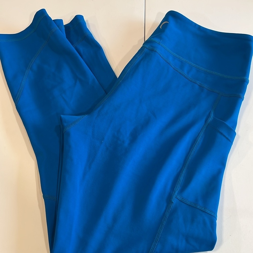 ZYIA Active Royal Electric Blue Leggings - 8-10 - Picture 4 of 5